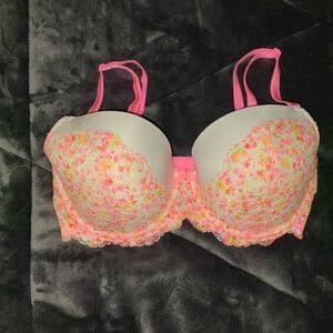 34DD BEAUTIFUL Victoria's Secret Dream Angels Lined Demi Bra